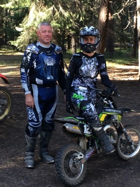Ryan and Eli - Ready to ride!