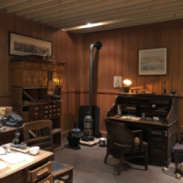 Recreation of Pope and Talbot mill office
