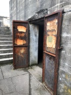 Doors in lower section of bunker
